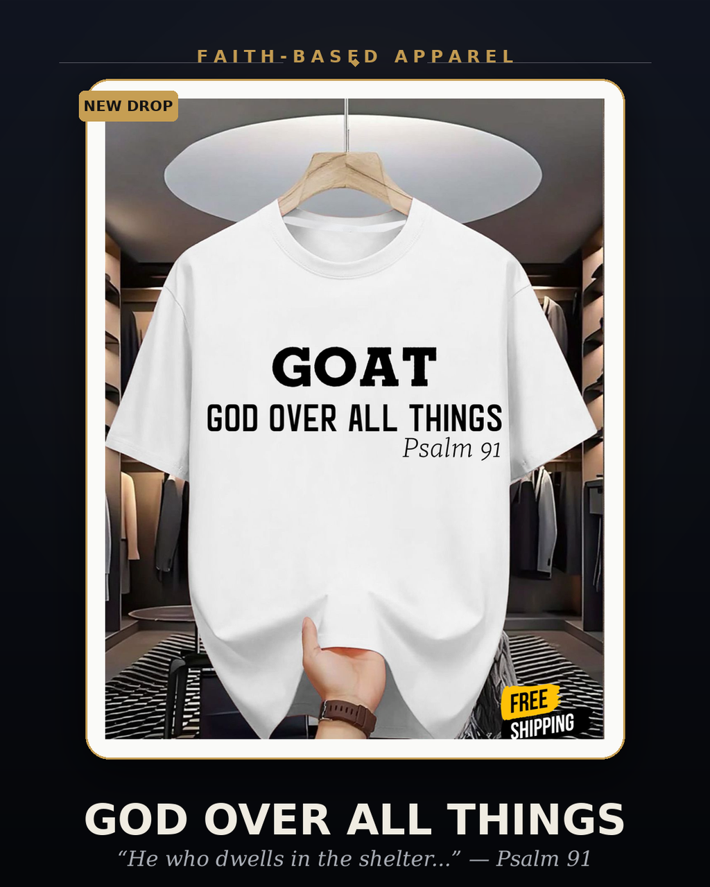 GOAT T-shirt