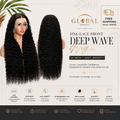 13x6 Deep Wave Lace Front Wig